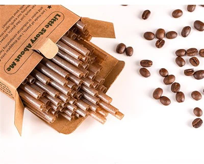 Coffe Grounds Pla Straw